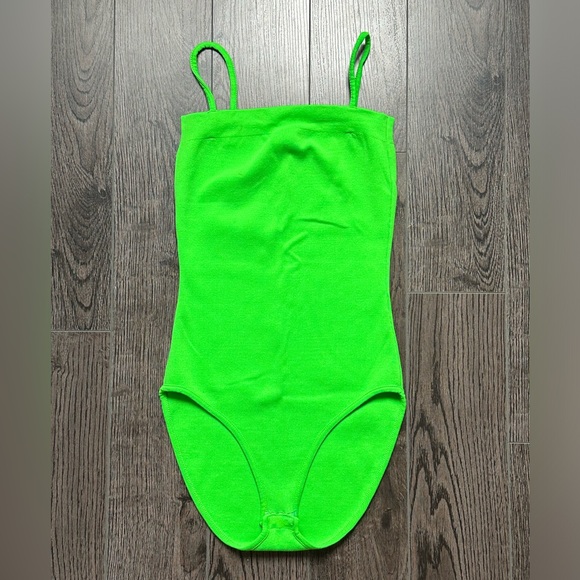 Zara Neon Green Bodysuit - Picture 1 of 4